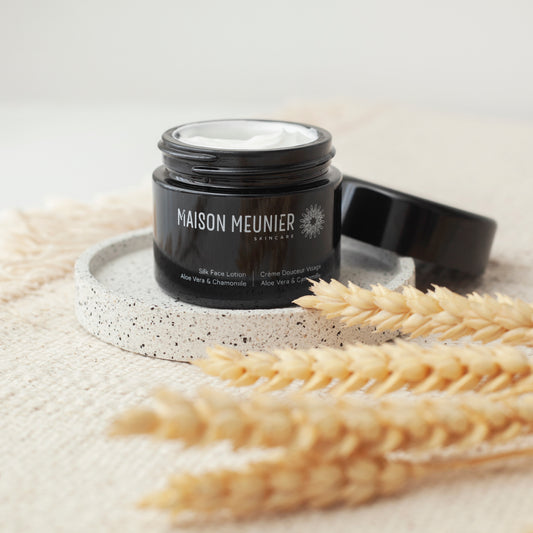 SILK FACE LOTION -Aloe vera & Chamomile